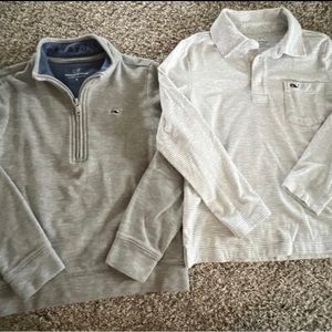SOLD Boys vineyard vines shirts